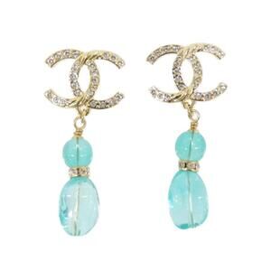 CHANEL Blue Earrings